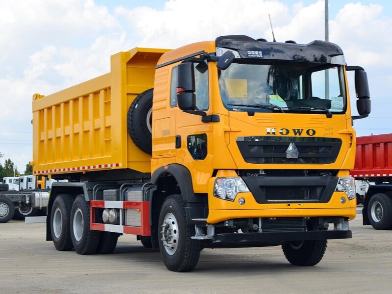 SINOTRUK HOWO TX 6x4 Dump Truck with WEICHAI Engine and HW Transmission