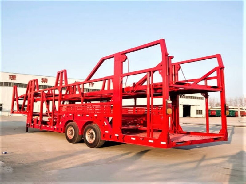 Center Axle Car Hauler Trailer for Multi-Vehicle Transport