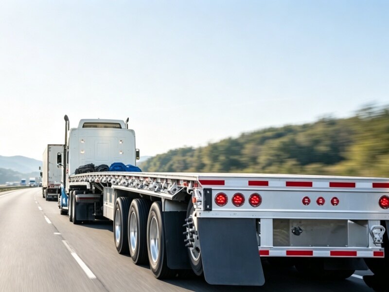 Introducing the KYD-FB60-3A: Next-Generation Lightweight Flatbed Trailer