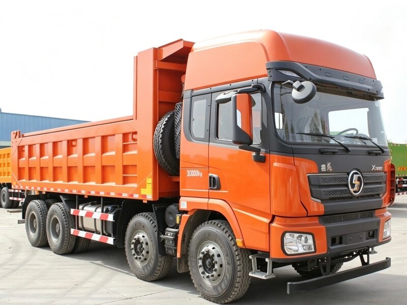 SHACMAN X3000 8x4 Heavy Duty Tipper Truck 430HP 30 Cubic Meters