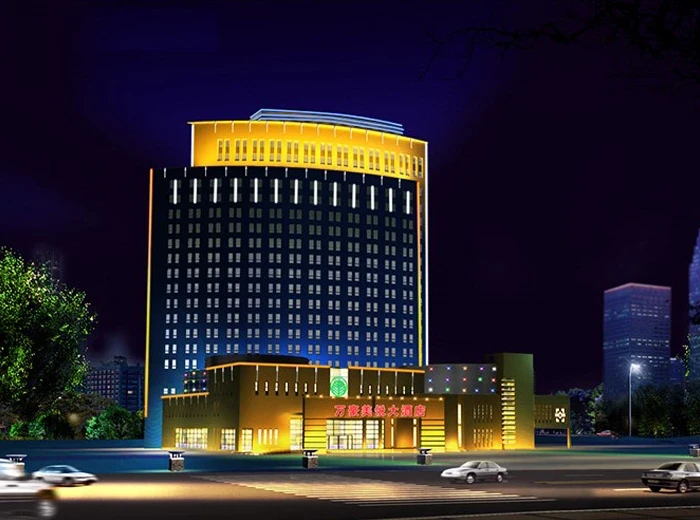 Fuzhou Shimao International Center - Office Building Lighting Project Case Real-Image