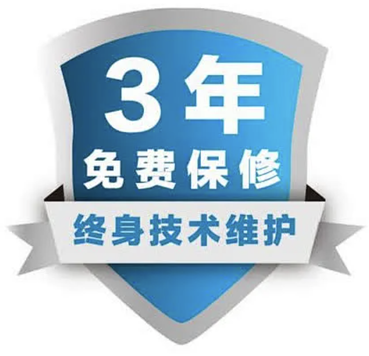 3-year warranty