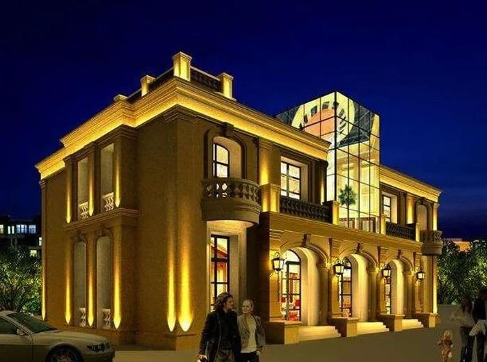 Shenzhen Modern Art Villa Glass Curtain Wall Lighting – Residential Illumination Project Case Study