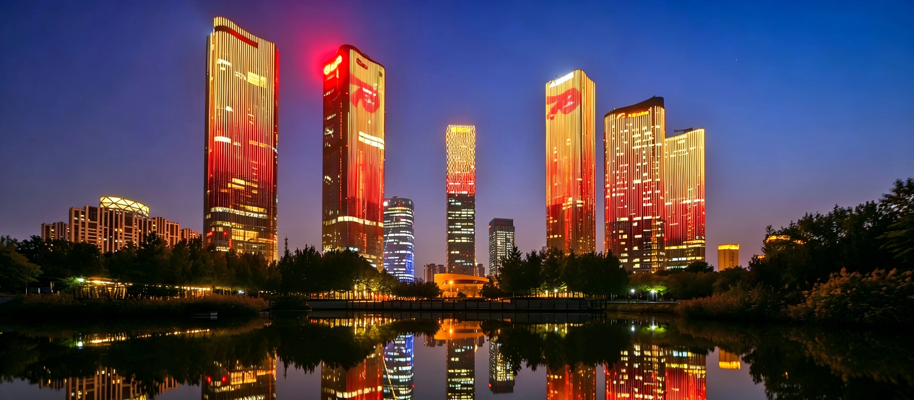 City Building Illumination