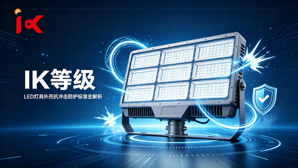 LED灯具IK等级全解析：一文读懂外壳抗冲击防护标准 - 公司新闻