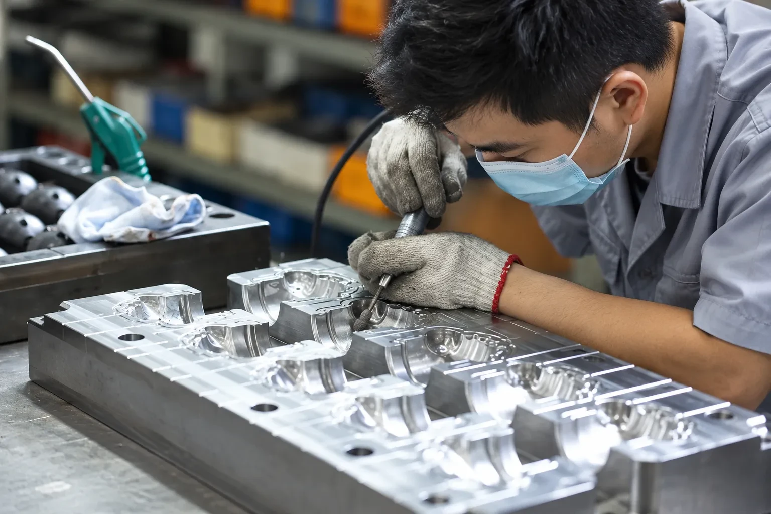 Silicone mold design and prototype development process