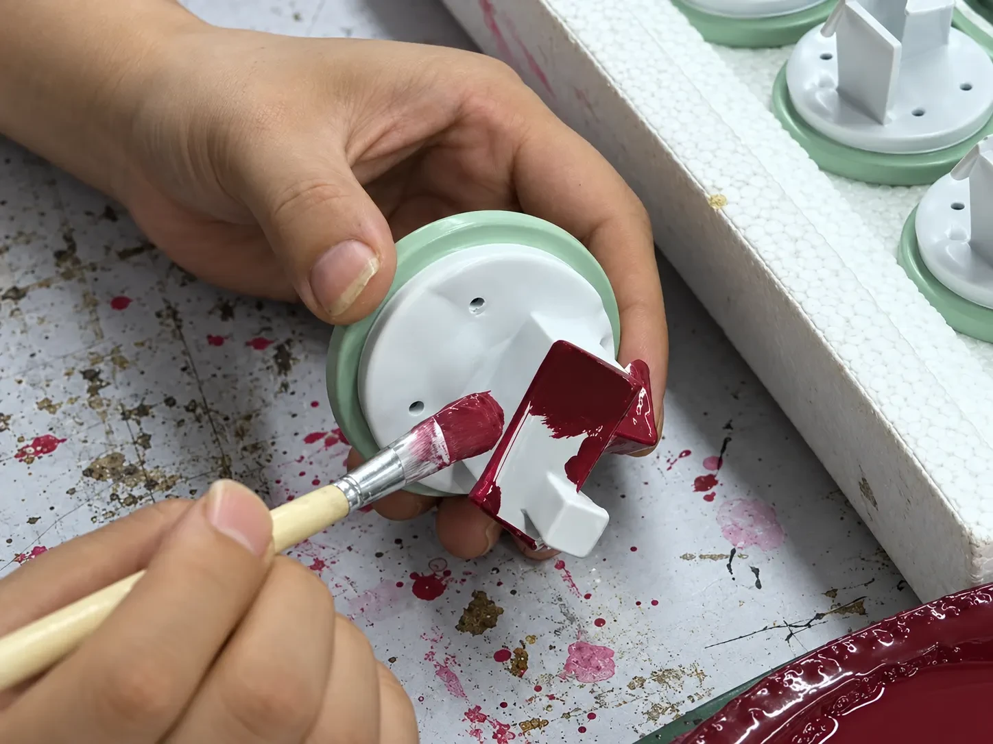 Spray Painting & Hand Painting