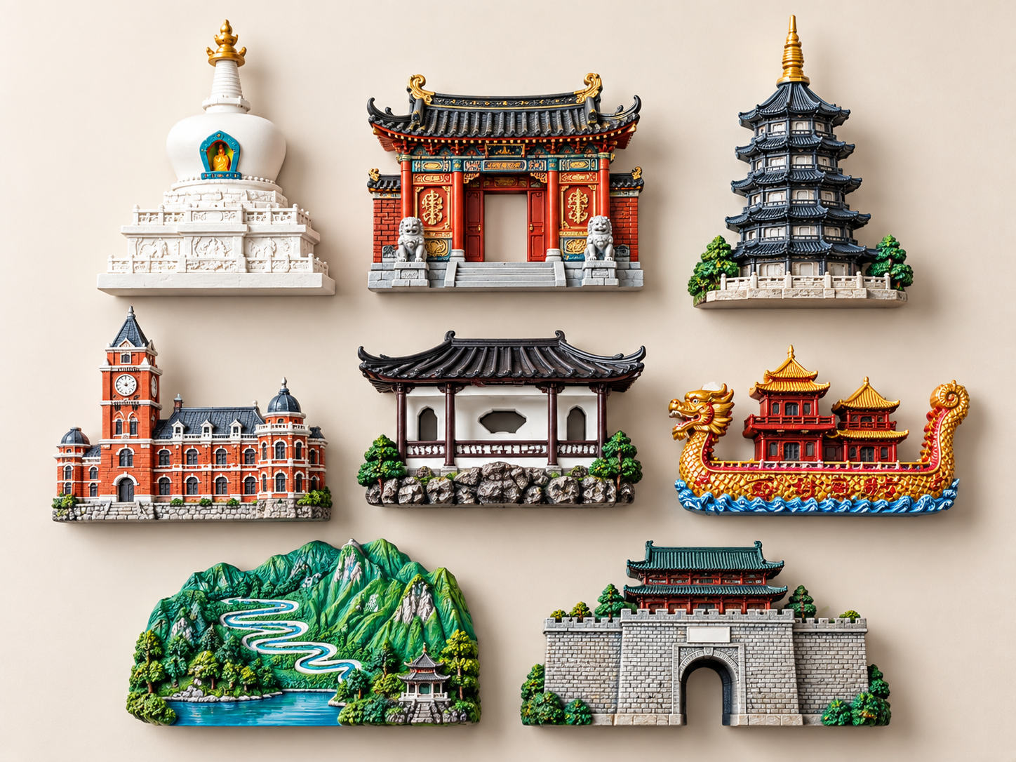 Custom Resin Fridge Magnets
