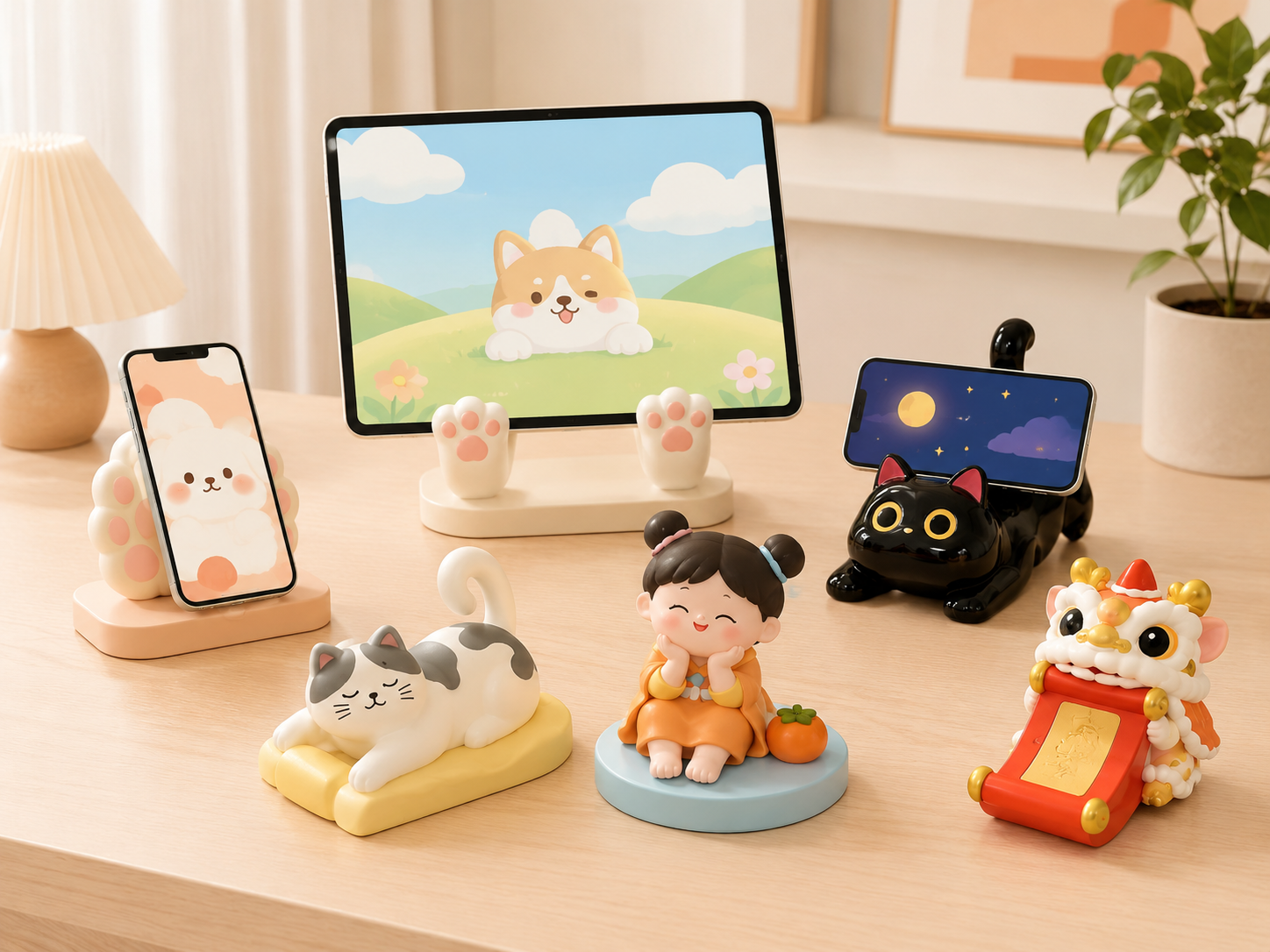 Custom Cartoon Phone & Tablet Stands