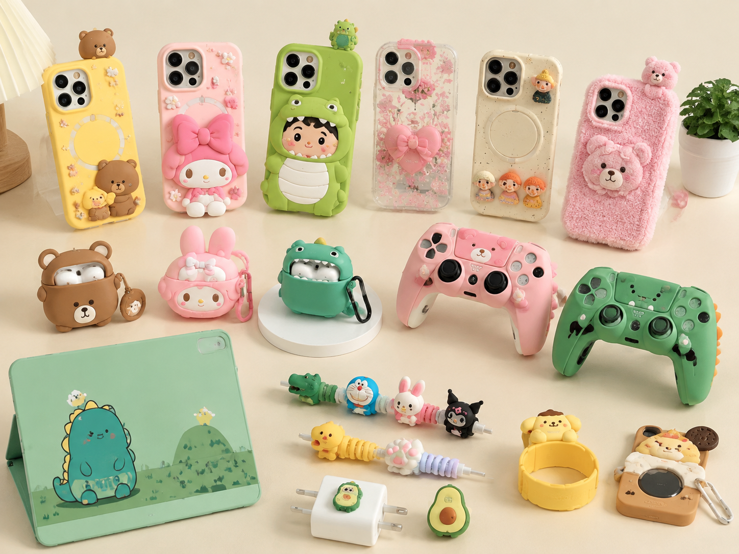 Custom Silicone & PVC Electronic Accessories