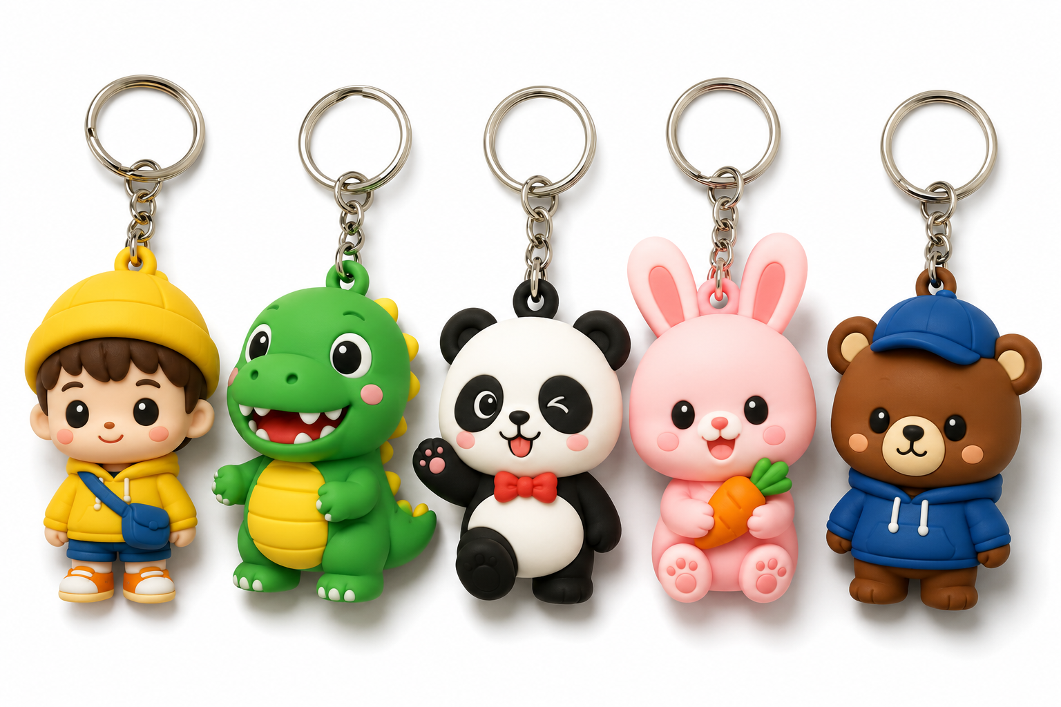 3D PVC Keychain