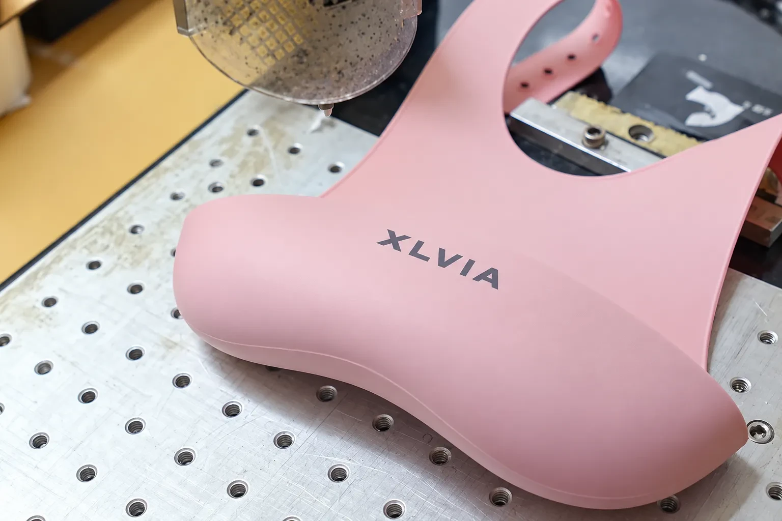 Silicone products with custom logos and branded packaging