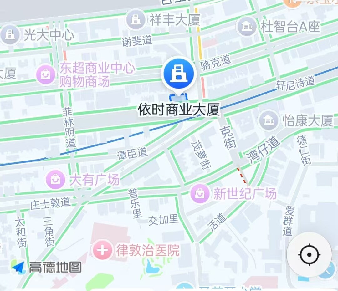 公司地址地图 - 依时商业大厦
