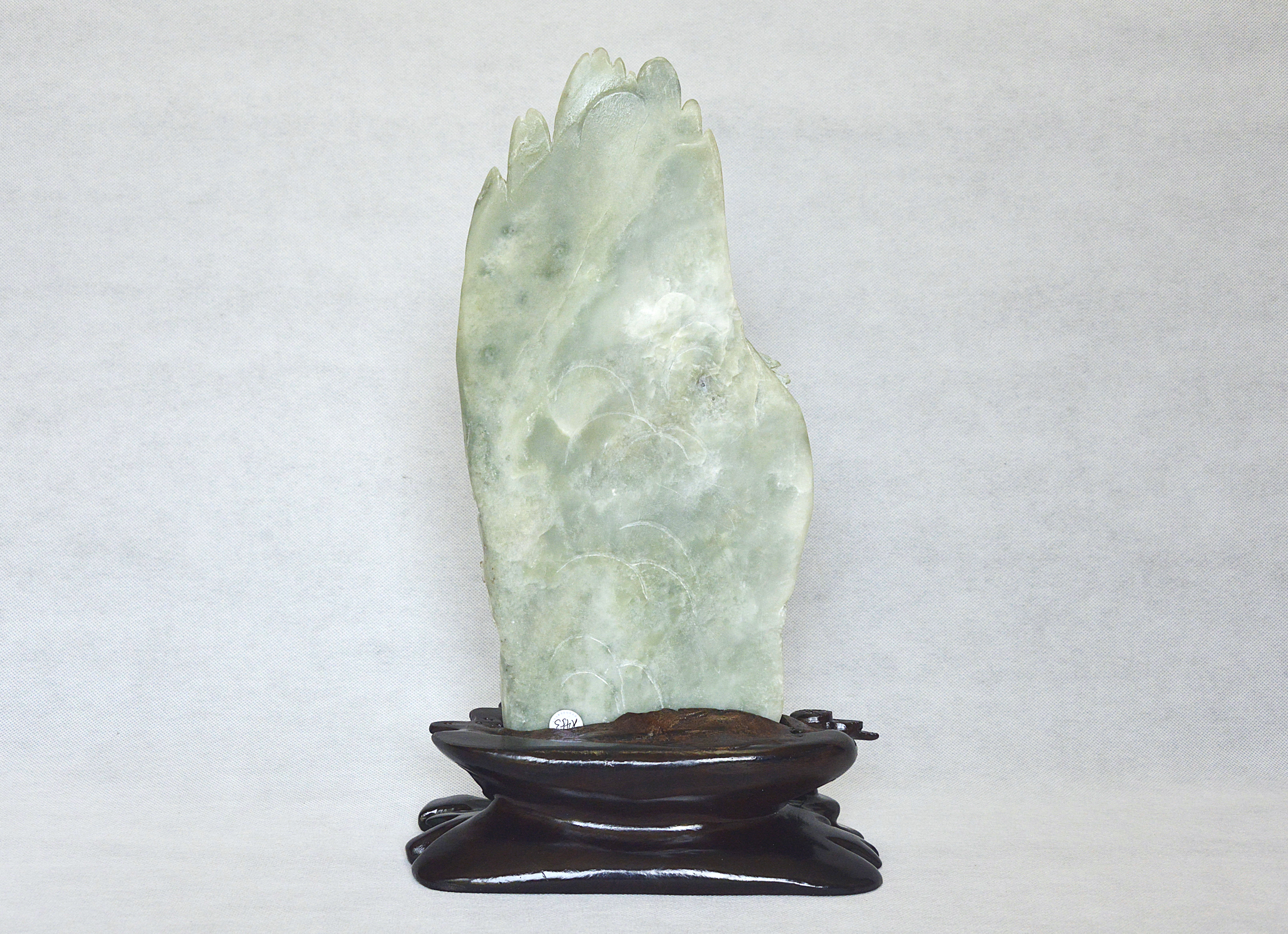 和田玉深山雅居山水山子摆件 重4242g - 2