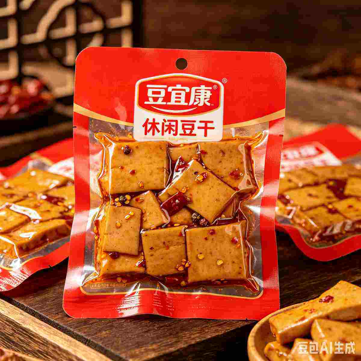 休闲豆干