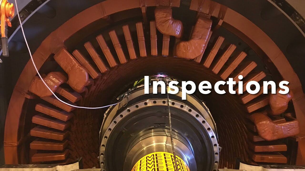 Precision measurement during turbine inspection