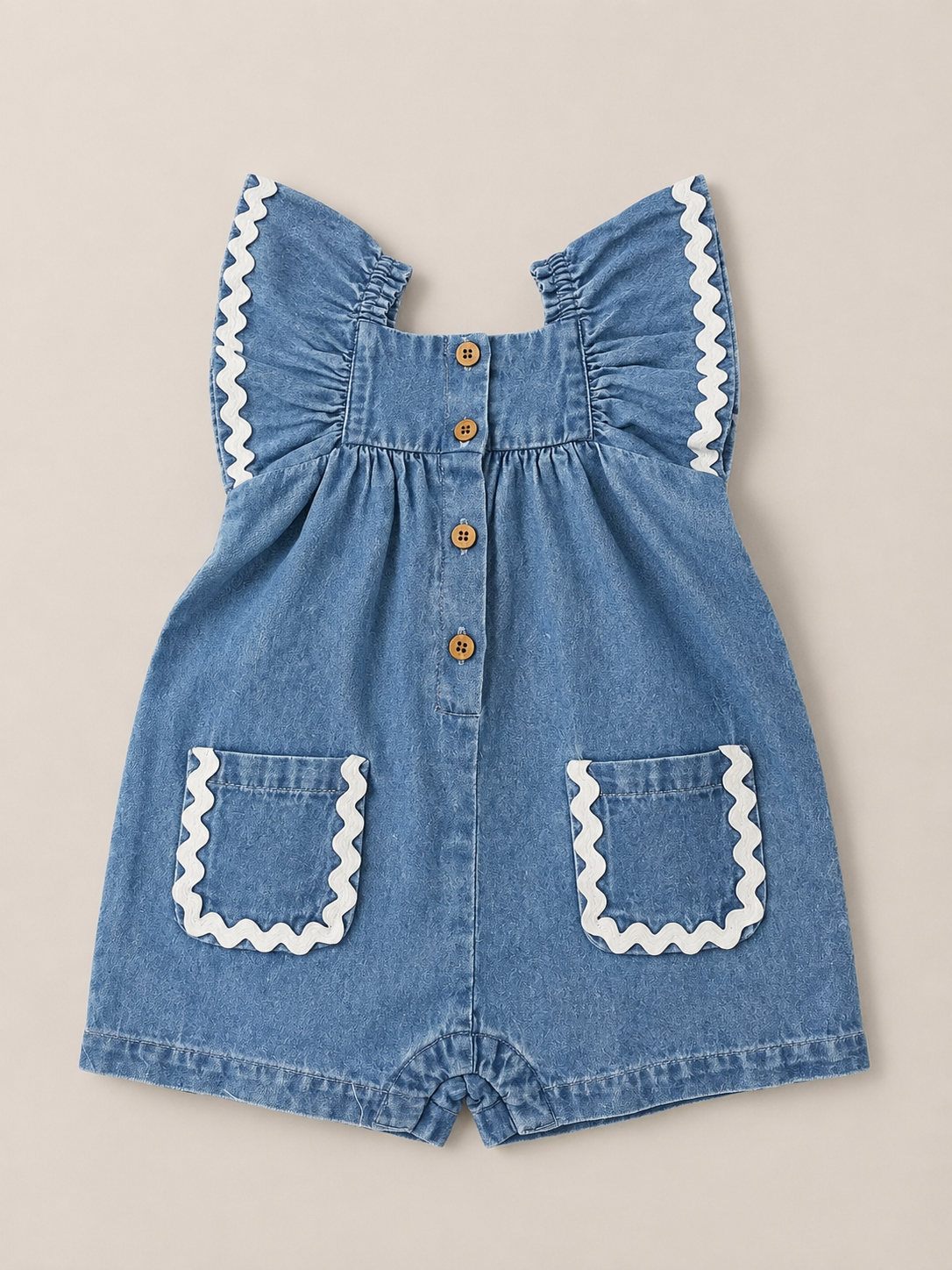 Denim Bermuda Shorts