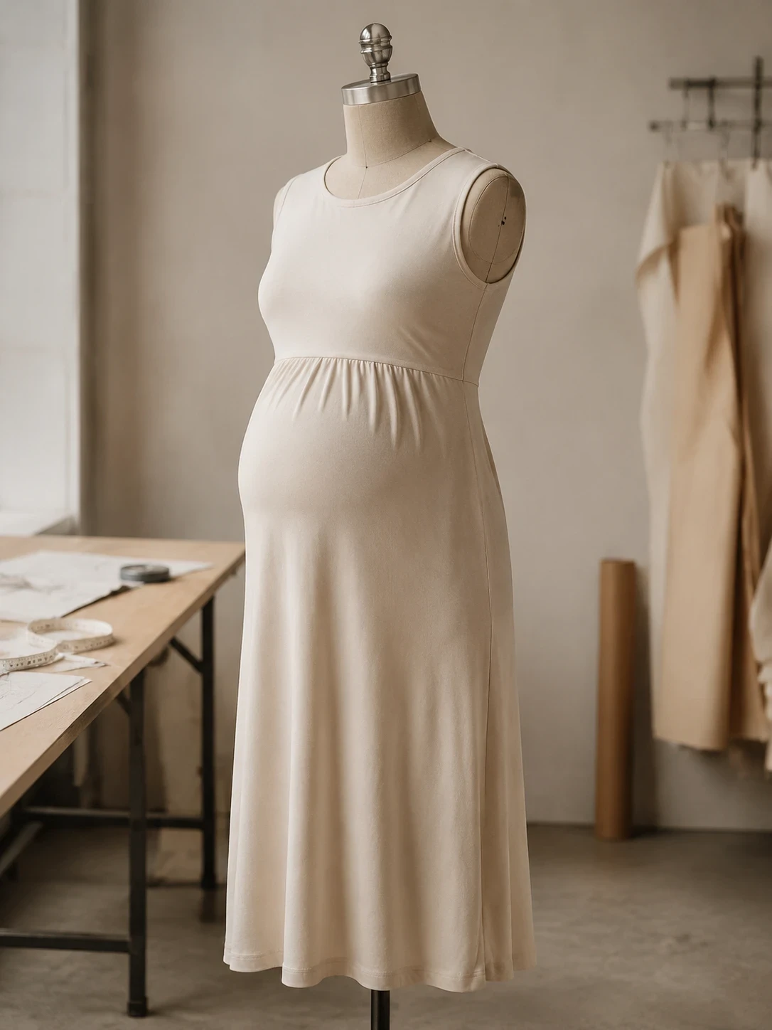 Maternity Fit Is More Than Adding Room for the Bump