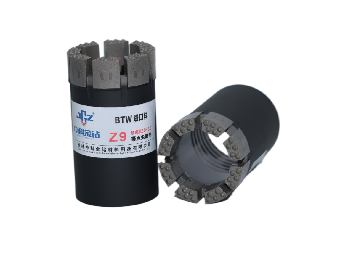 HTWΦ95/71 Thermal Pressed Diamond Impregnated Drill Bit