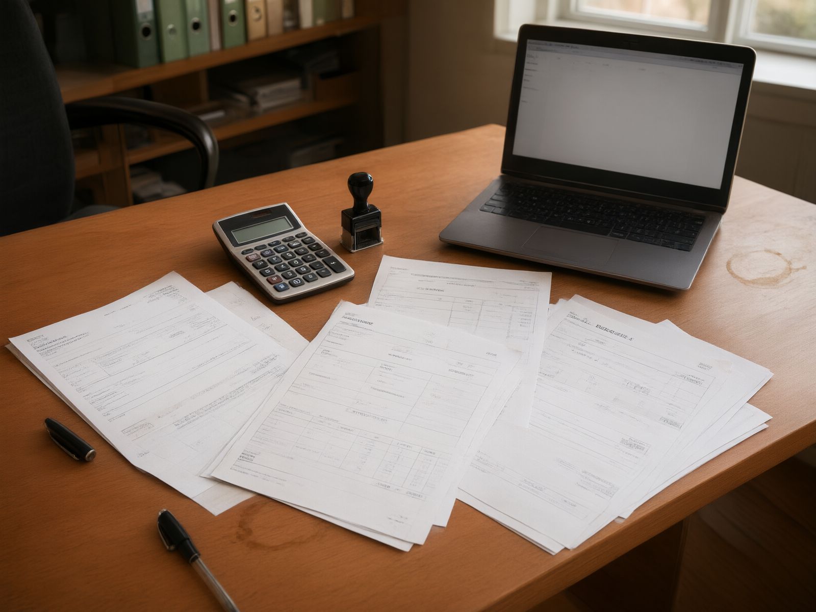 Trade customs declaration documents