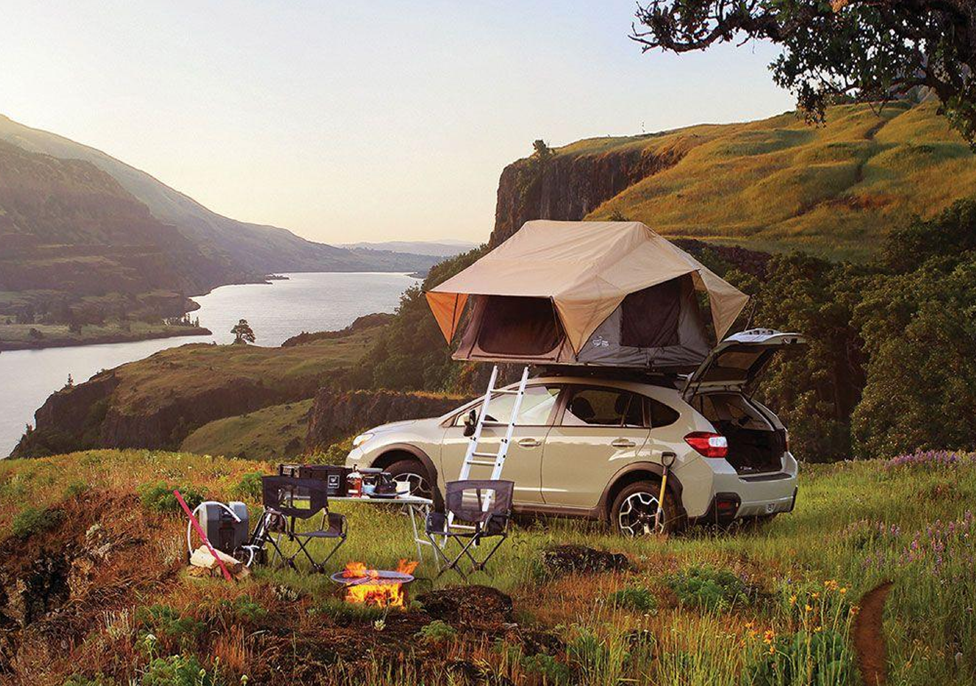Skylark Soft Roof Top Tent Three Size Model