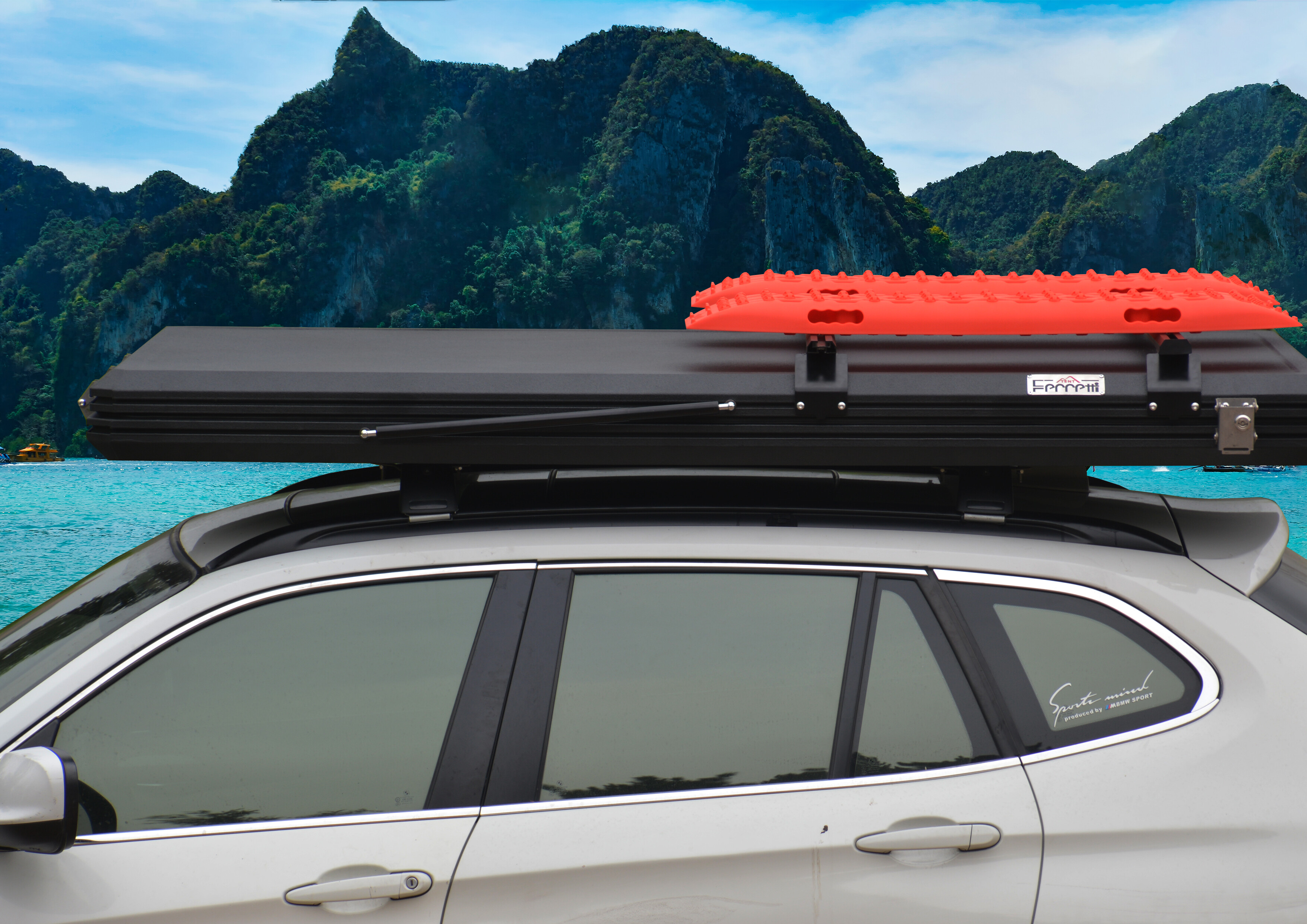 Adventure Rooftop Tent-Roof Rack