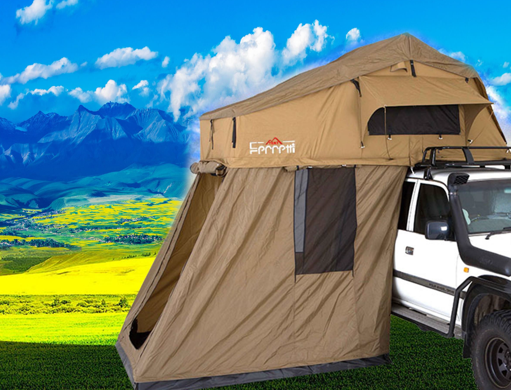 Skylark Soft Roof Top Tent Three Size Model 3