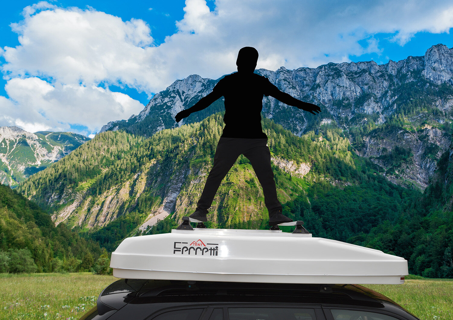 Noah's Ark Rooftop Tent Wiht Roof Rack 2