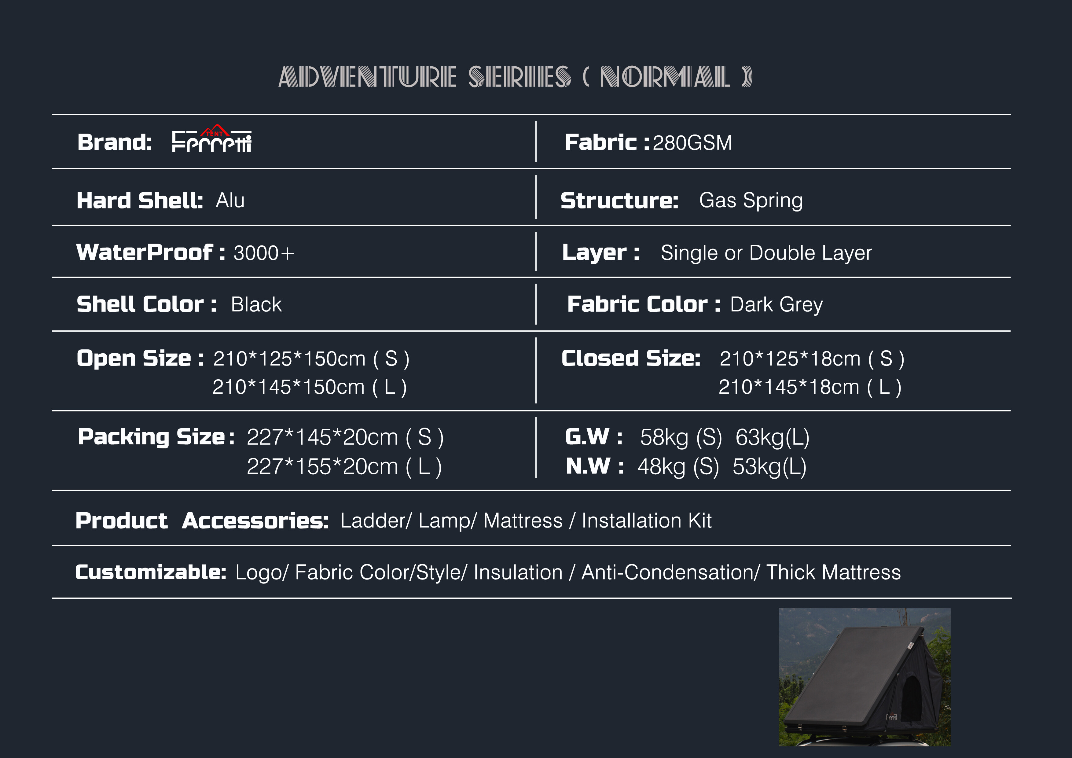 Adventure Rooftop Tent Normal 3