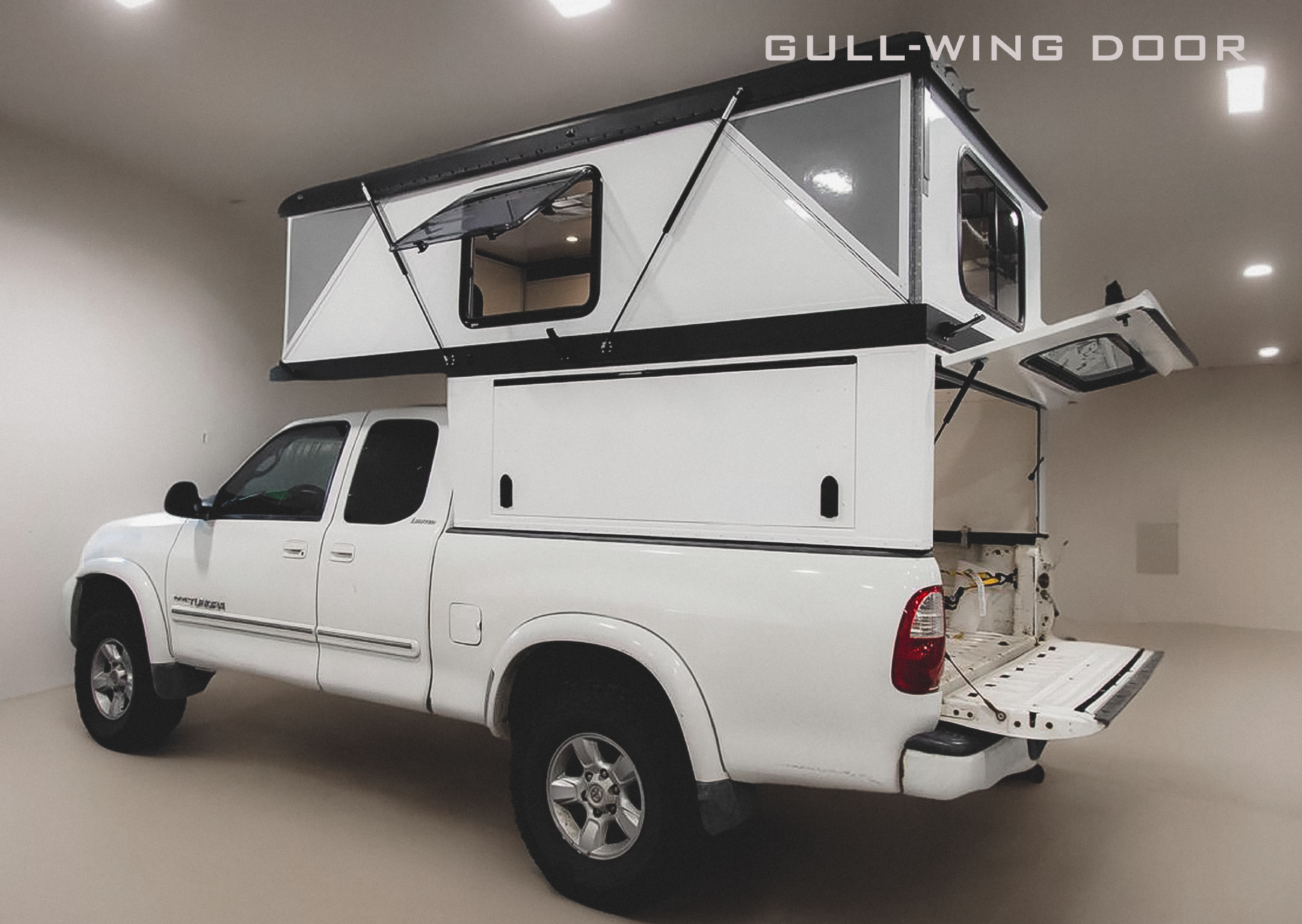 Truck Camper With Hard Wall  3