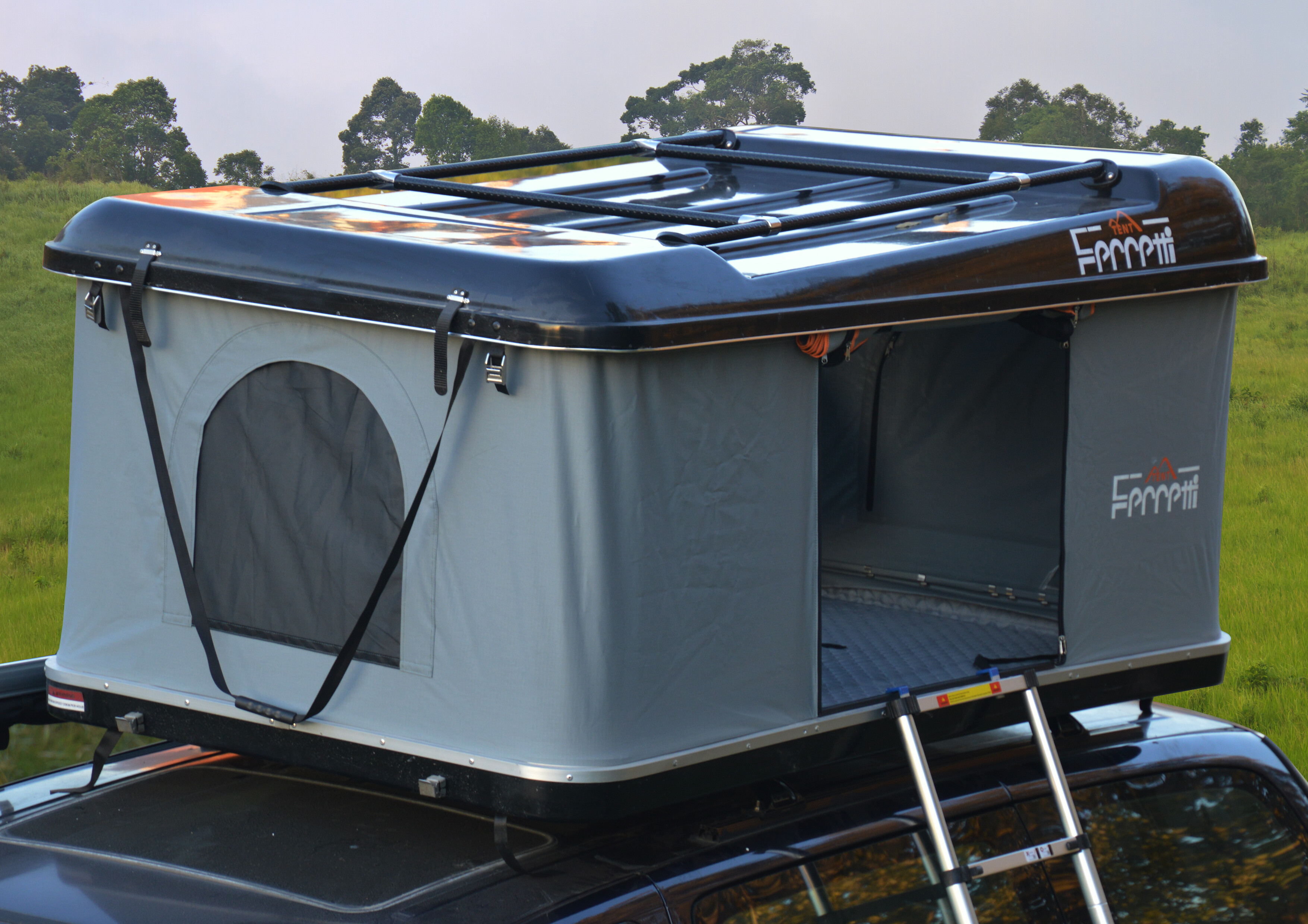 Owl Roof Top Tent With Roof Rack