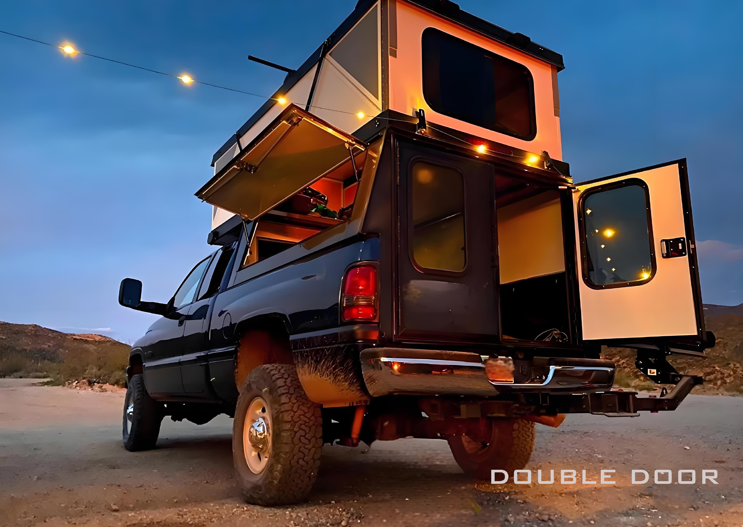 Truck Camper With Hard Wall  2