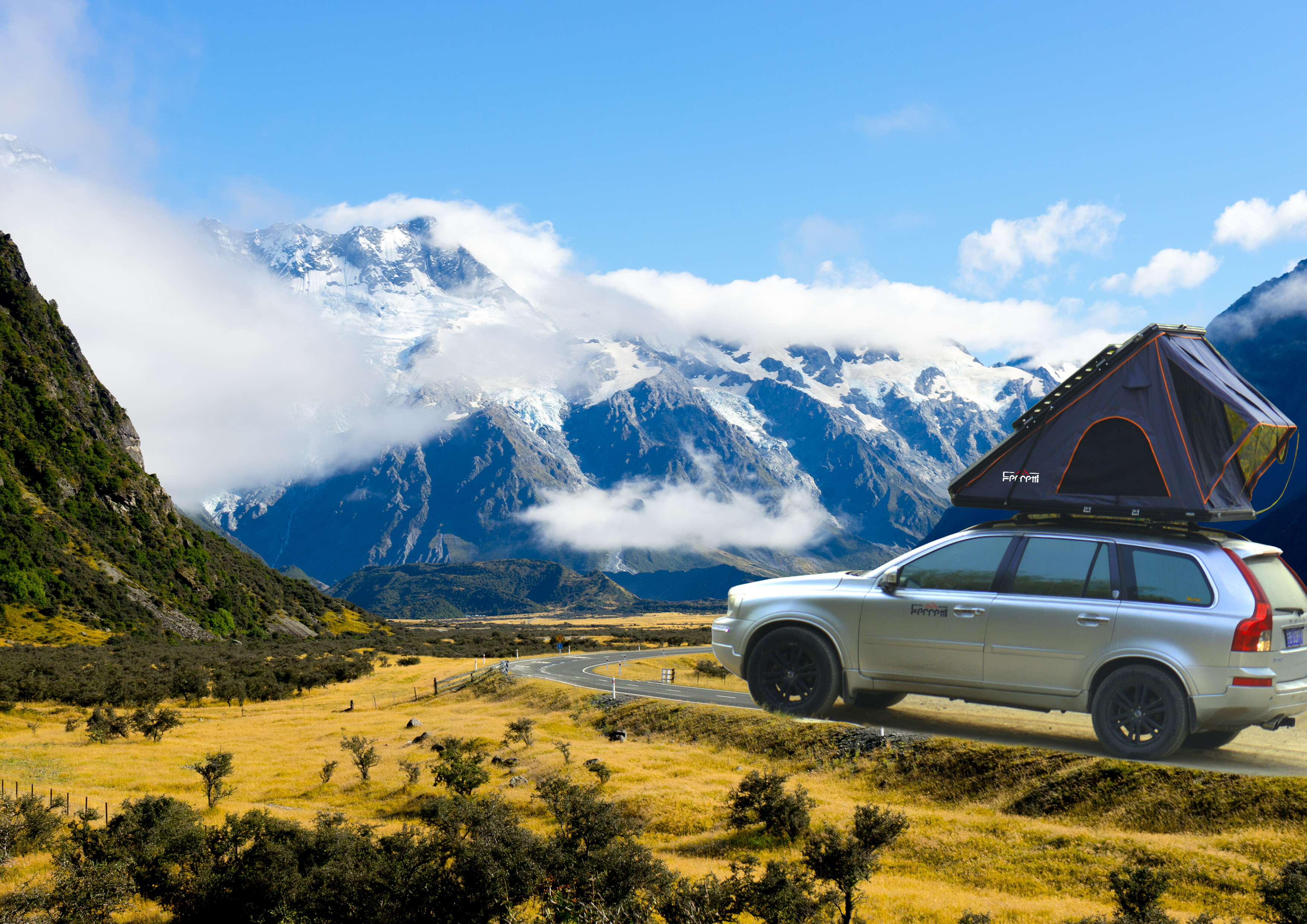 Adventure Alu Roof Top Tent With Roof Tray 2