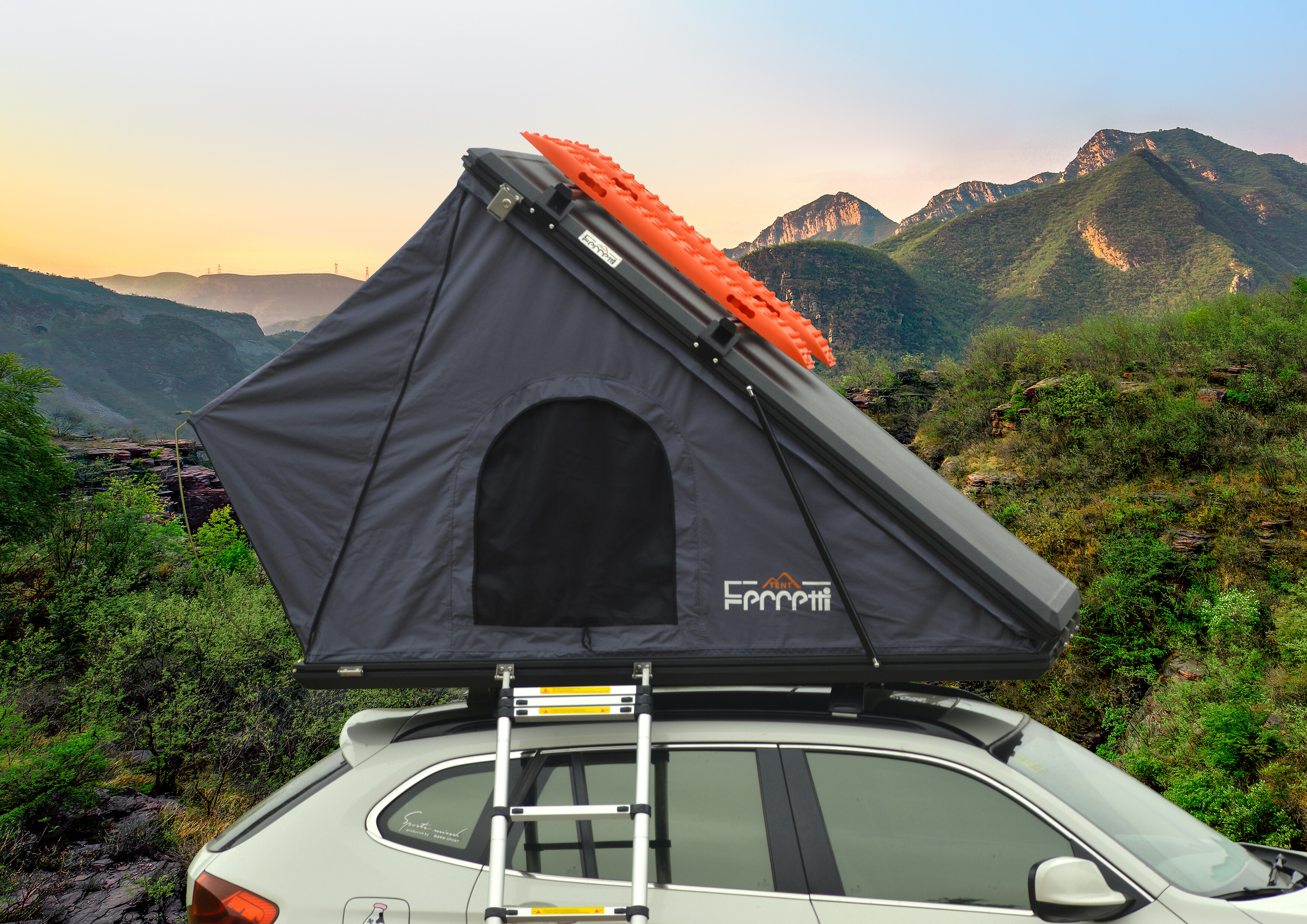 Adventure Rooftop Tent-Roof Rack 2