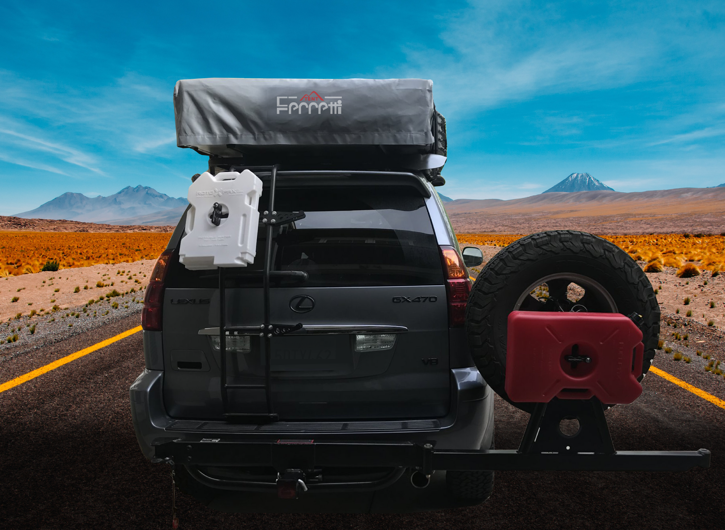 Hitch Tire Carrier F10