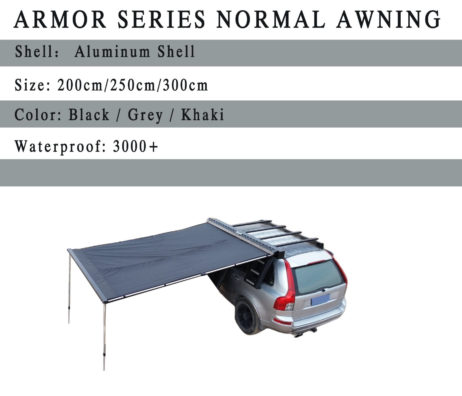Armor HardShell Normal Side Awning 4
