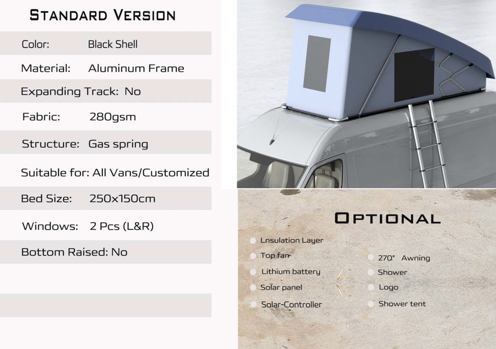 CAMPER VAN POP TOP F09 4