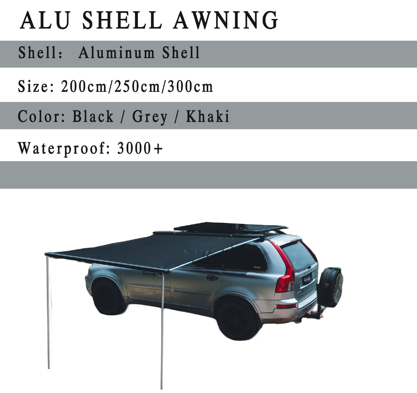 Aluminius Shell Side Awning 4