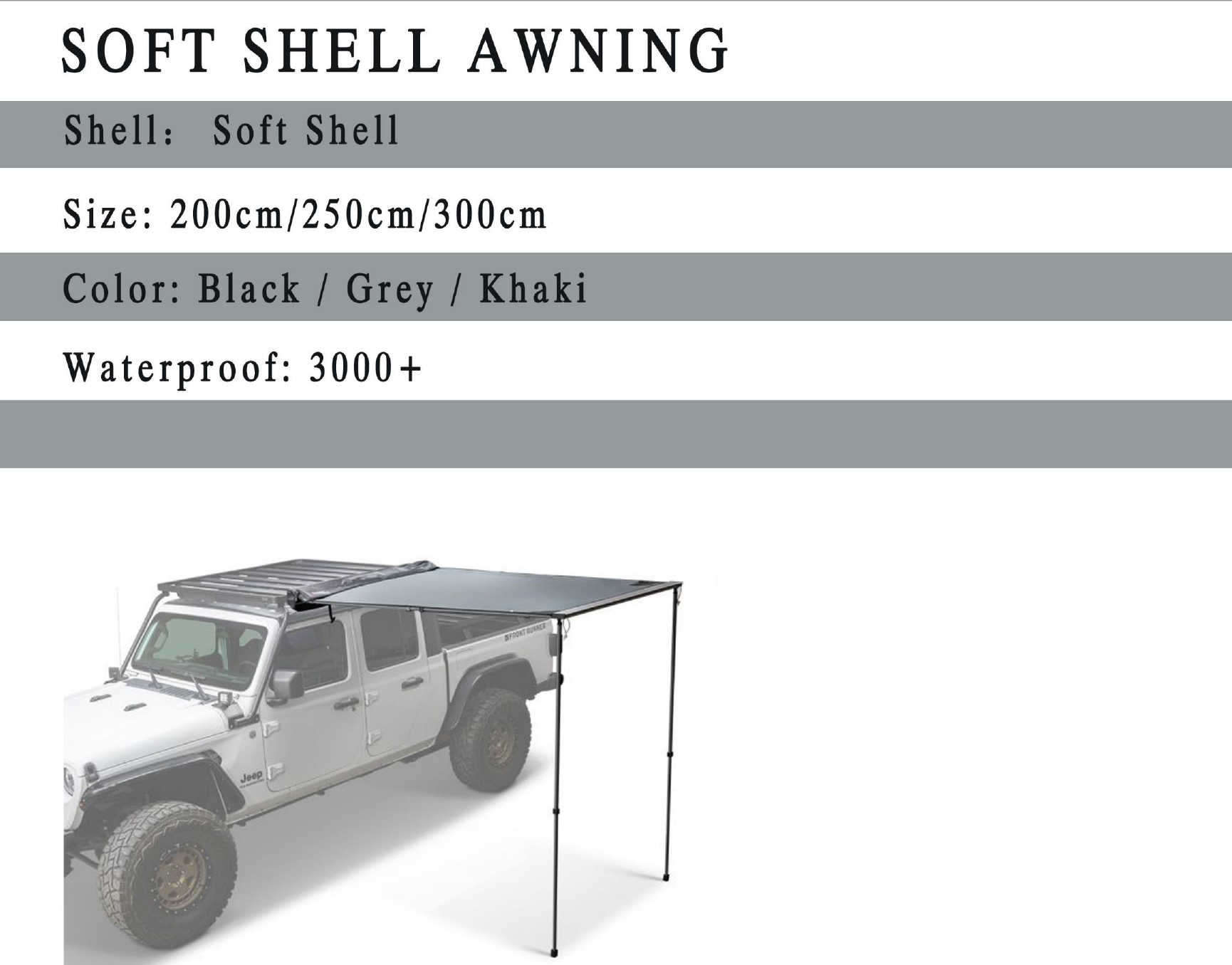 SoftBag Normal Side Awning 4