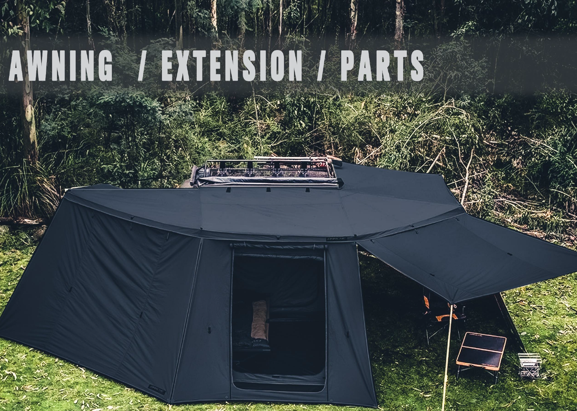 270° Awning With Side Wall