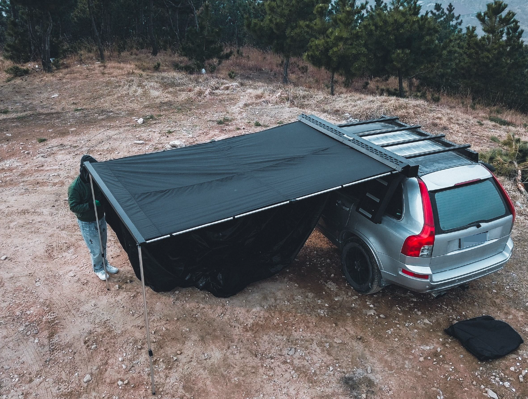 Armor HardShell Normal Side Awning 2