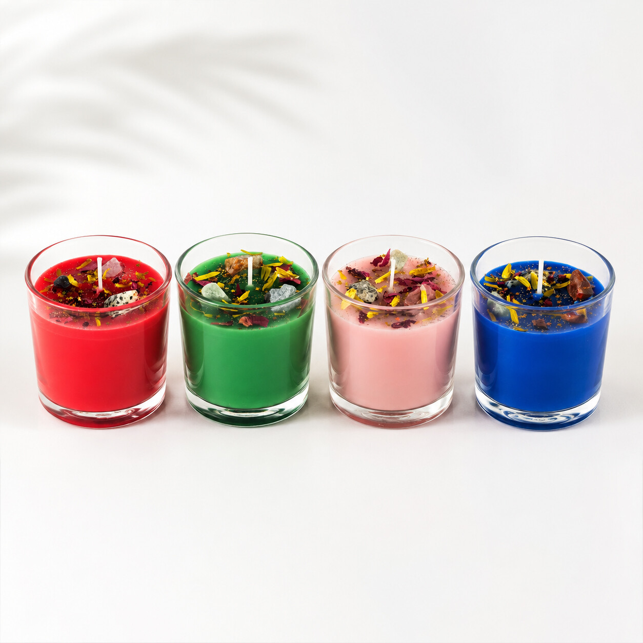 Aromatherapy Multi-Color Glass Luxury Soy Wax Scented Candle Jar for Weddings