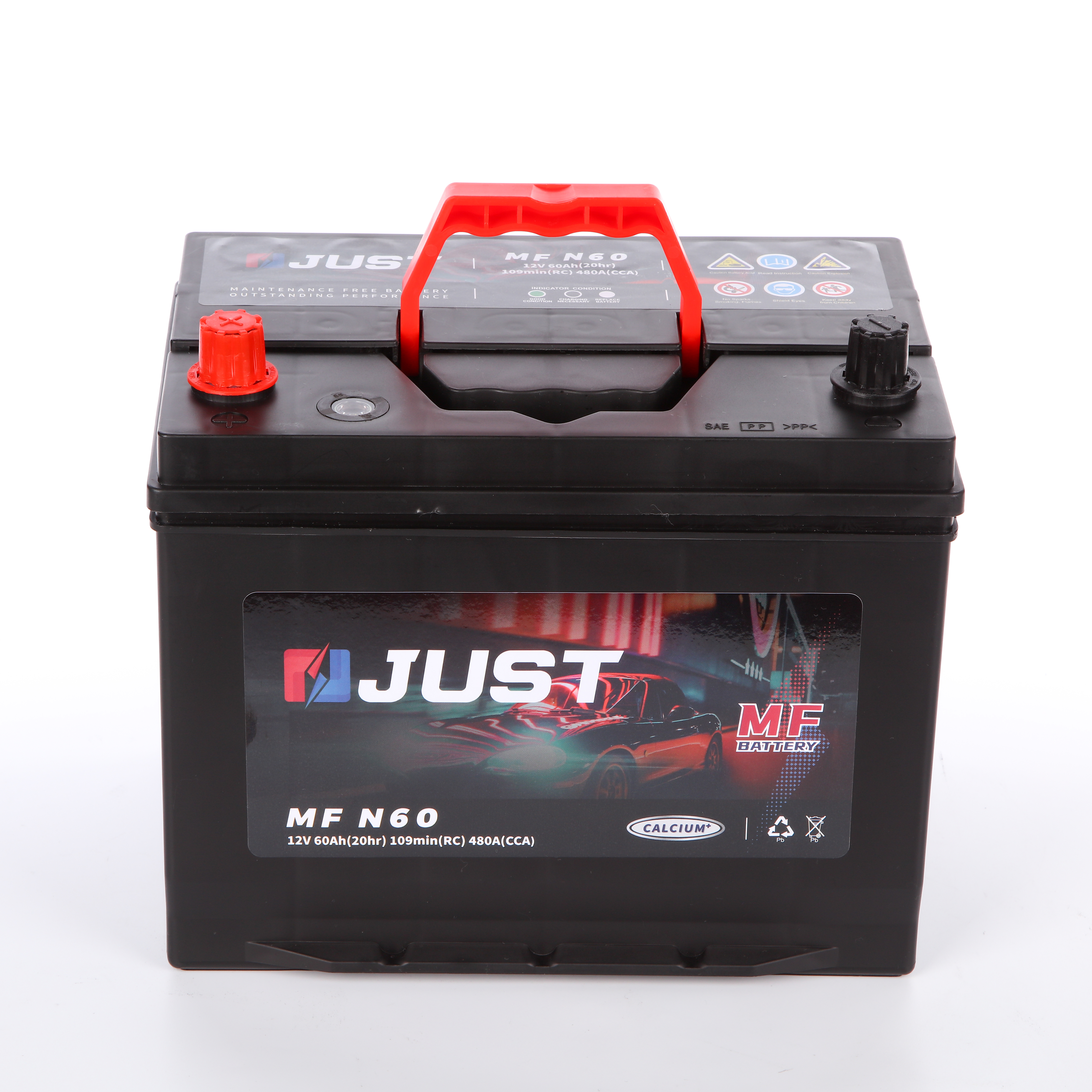 MFDIN55 12V 66Ah MF Battery