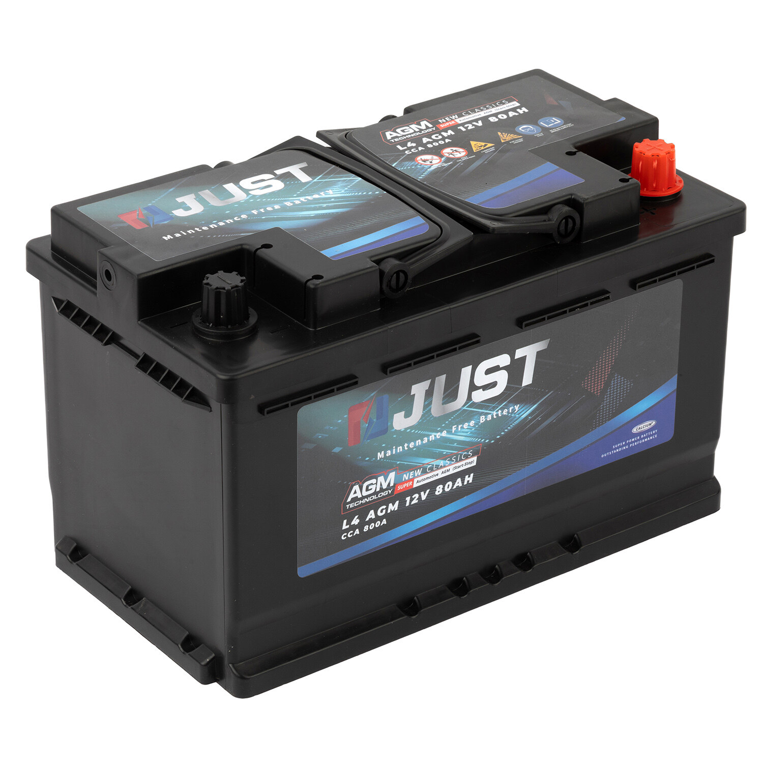 L4 AGM Start-Stop Battery 12V 80Ah