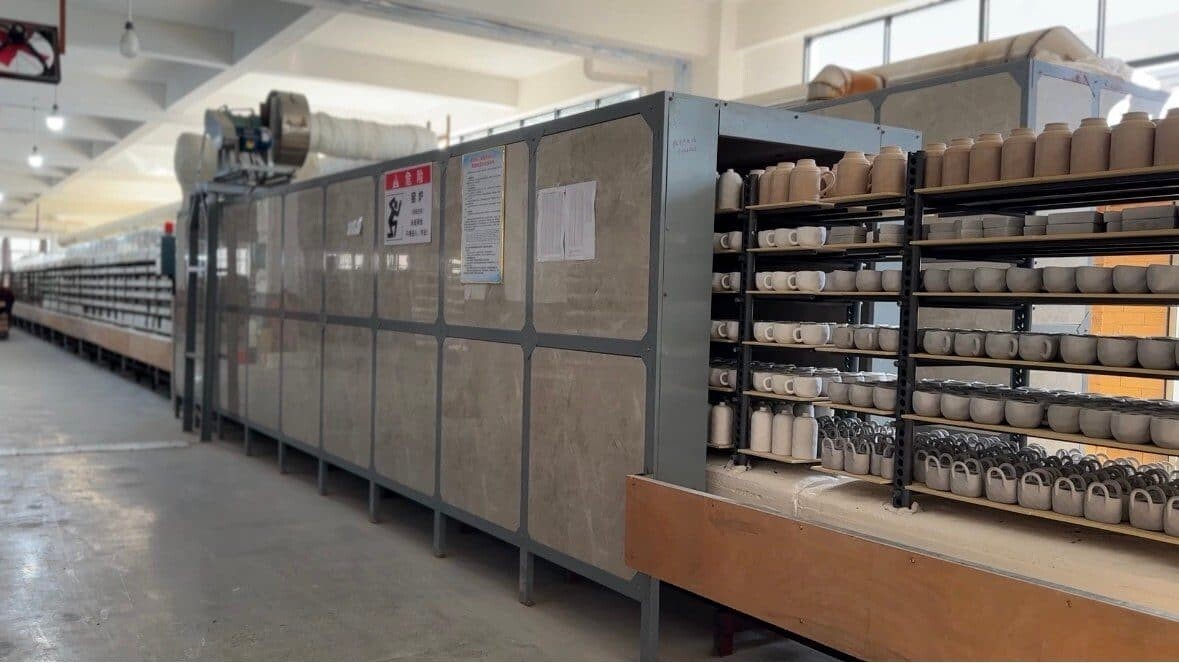 Kiln and drying area