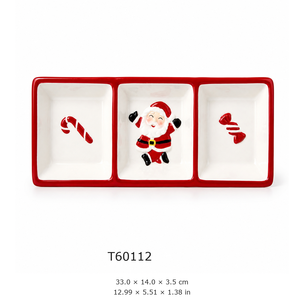 Christmas Serving Plate (T60112)