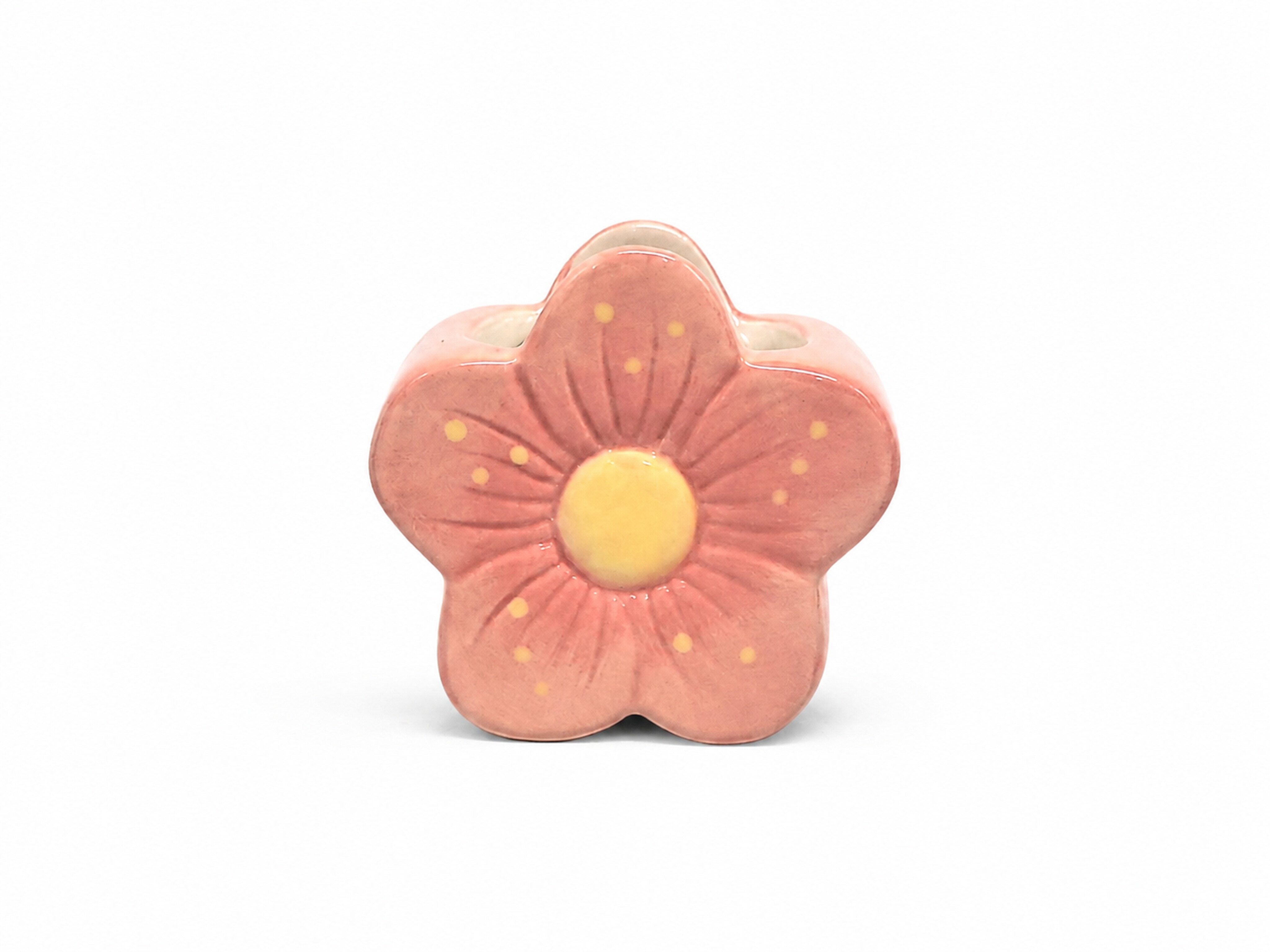 Five-Petal Flower Ceramic Flower Pot