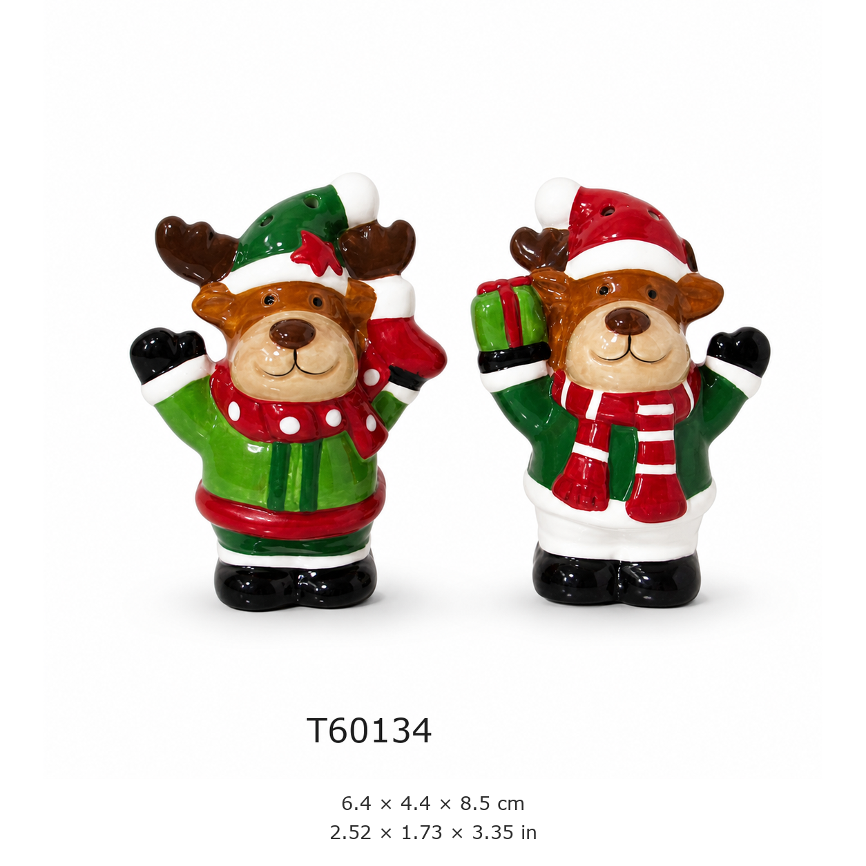 Christmas Ceramic Decorative Figurine (T60134)