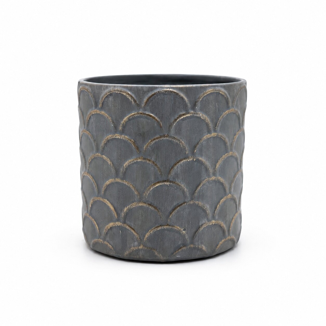 Modern Textured Ceramic Planter