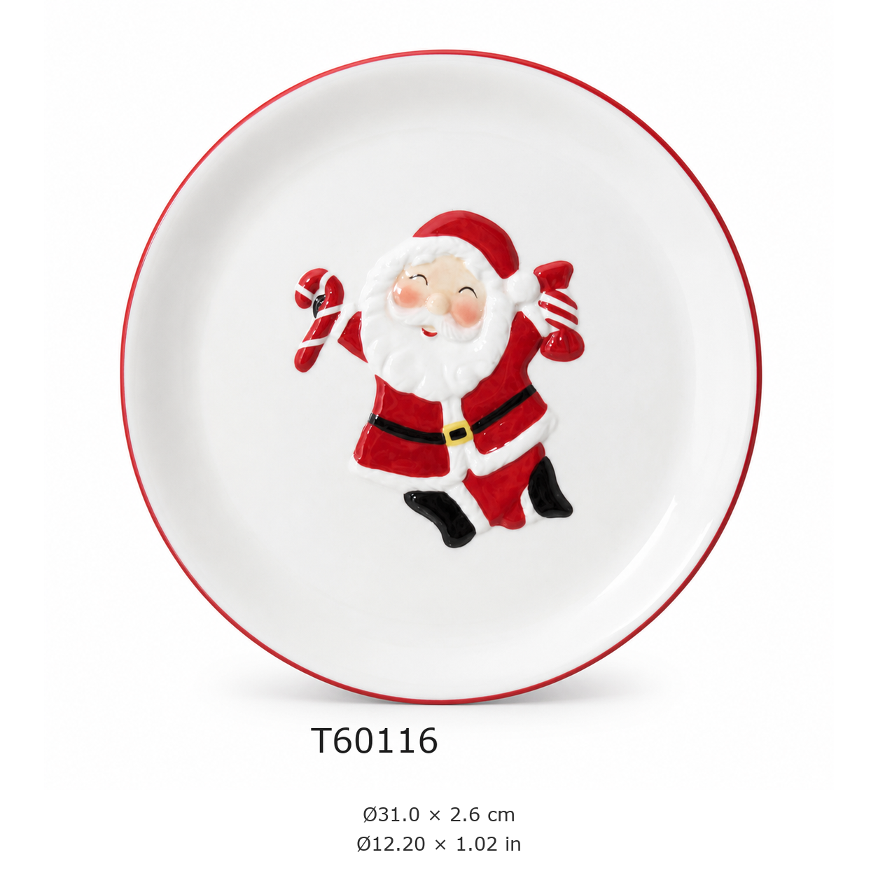 Christmas Serving Plate (T60116)